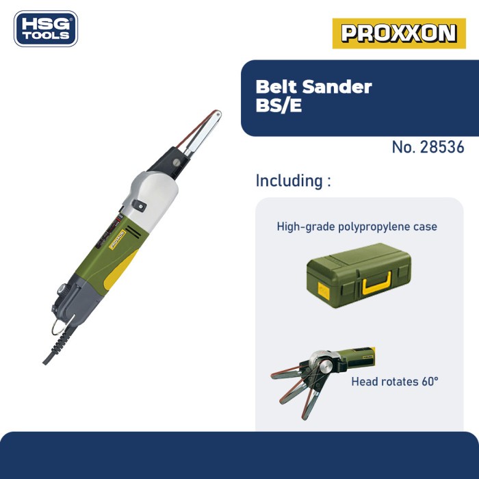 Ponceuse à Bande Proxxon 28536 BSL 220/E - Compacte Et Précise
