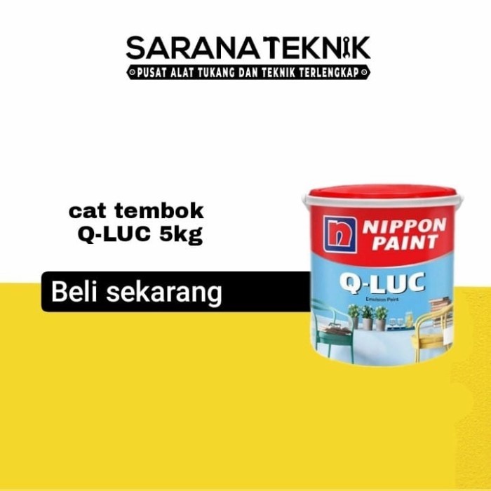Jual [SARANA TEKNIK] Cat Tembok qluc Warna 5kg / Cat Tembok Qluk 5Kg