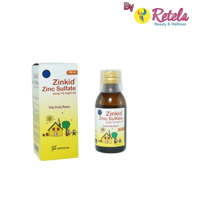 Jual ZINKID SYR 10MG/5ML SYRUP 100ML Shopee Indonesia
