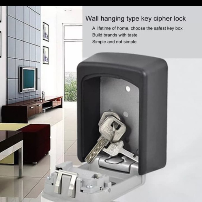 Jual key locker password locker pin key storage key box kotak kunci pin ...
