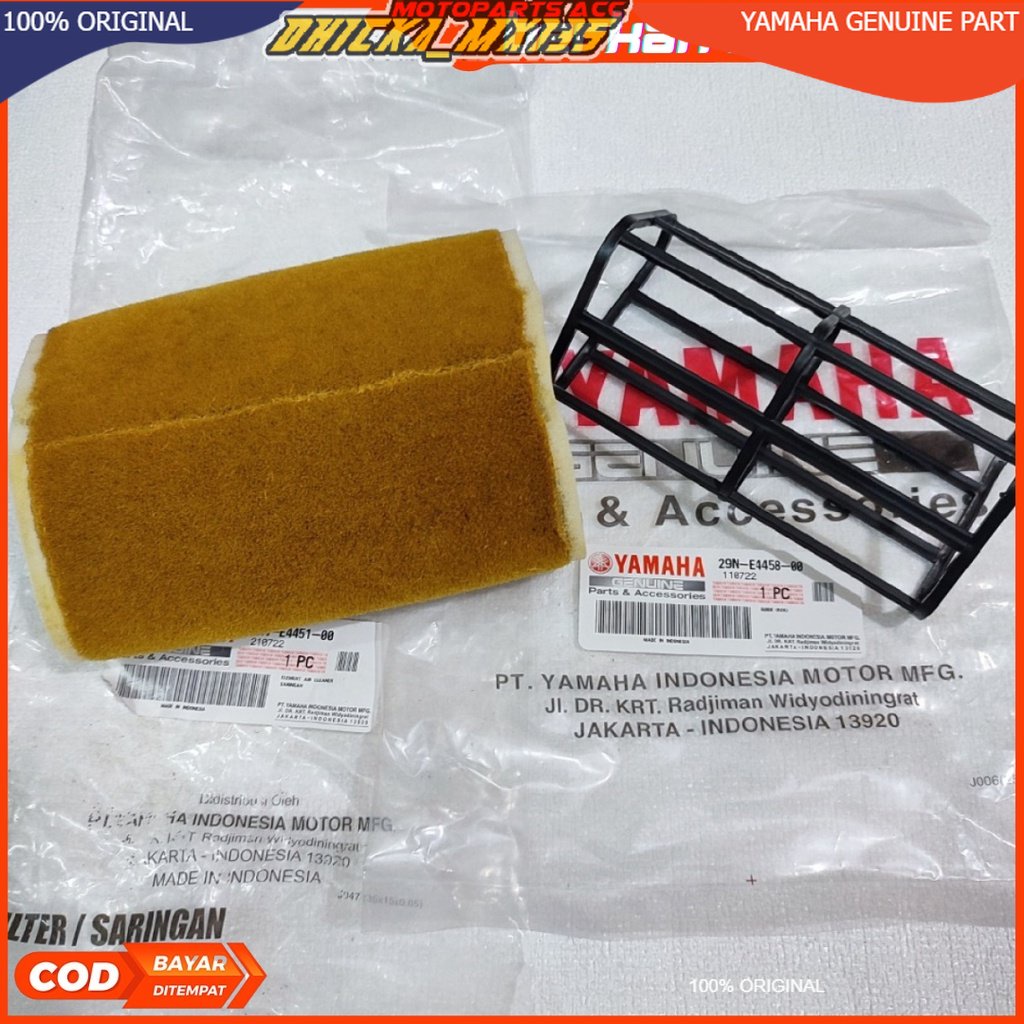 Jual ORIGINAL Busa filter saringan udara plus rangka rx king rxking ...