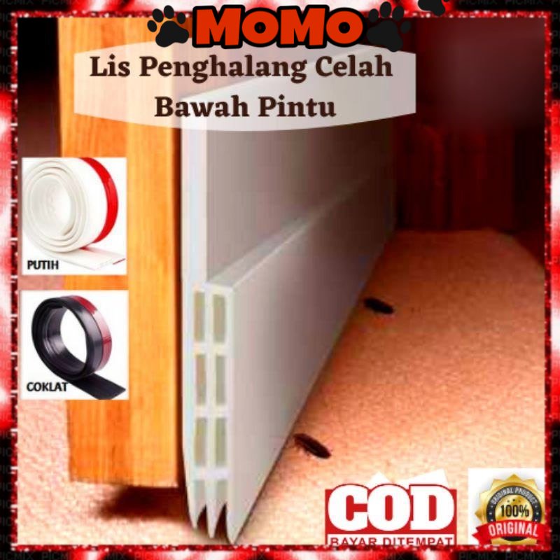 Jual Lis Penutup Celah Bawah Pintu Penghalang Debu Dan Serangga Door Bottom Seal Meter