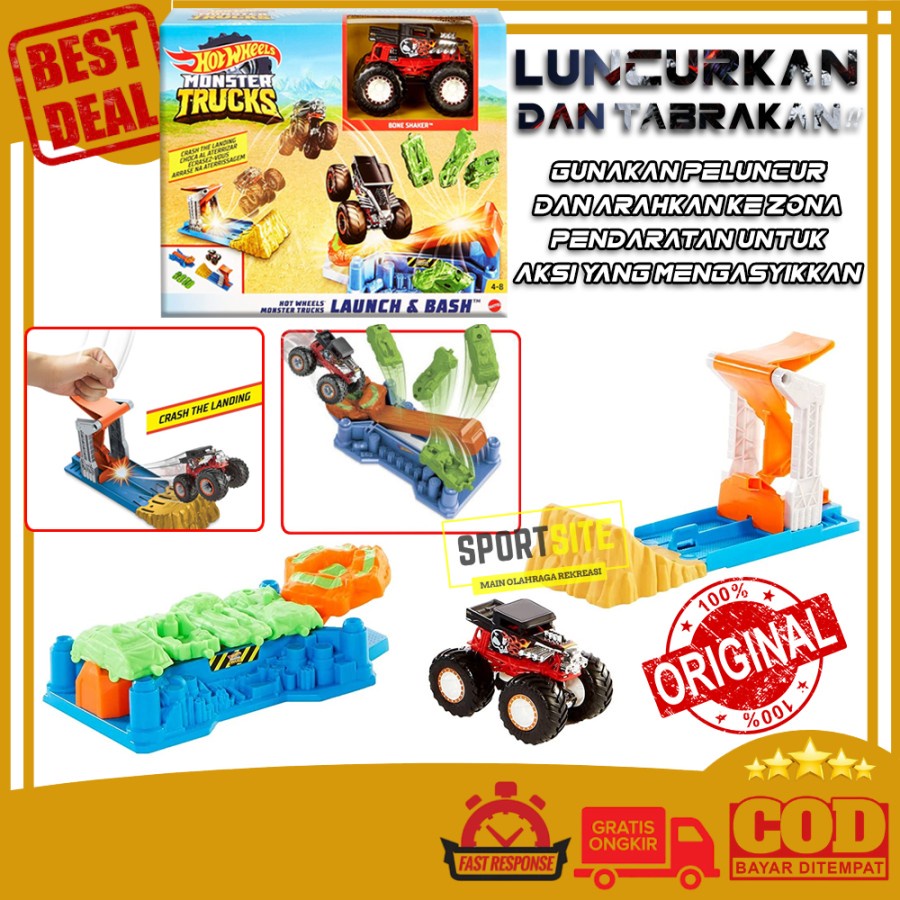 Jual MAINAN ANAK TRUK / HOT WHEELS MONSTER TRUCKS RODA RAKSASA / KADO ...