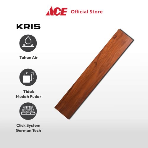 Jual Ace Kris Parket Kayu Laminasi Cokelat Cherry Flooring Wood