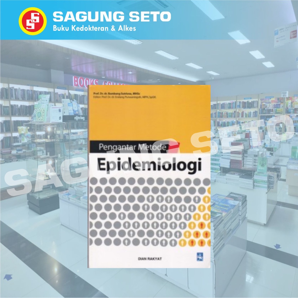 Jual BUKU PENGANTAR METODE EPIDEMIOLOGI - KARANGAN BAMBANG SUTRISNA ...