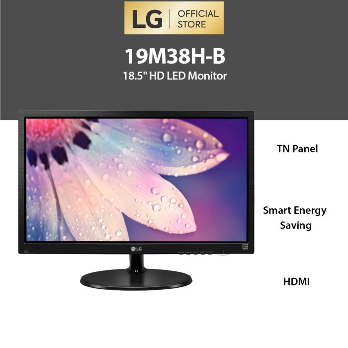 Jual LG 19M38H-B 18.5" HDMI HD LED Monitor | Shopee Indonesia