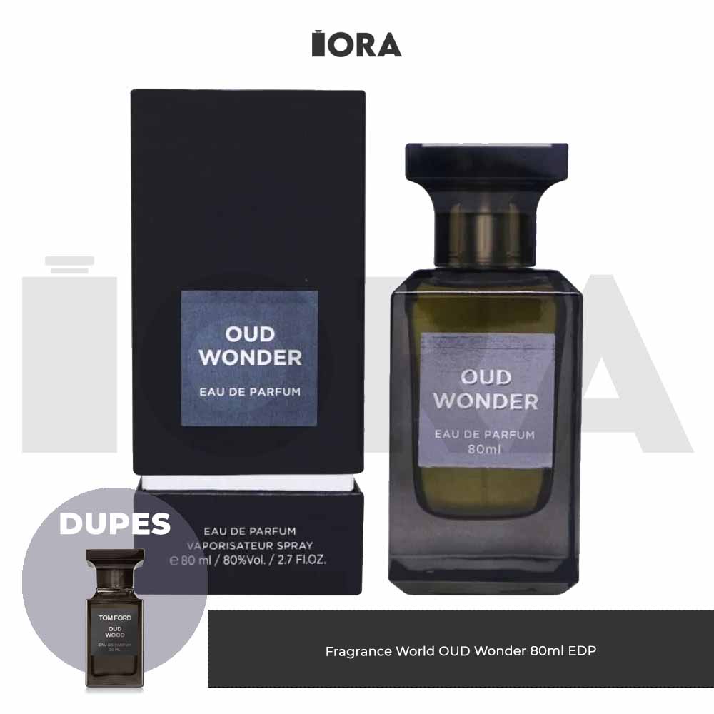 Jual FRAGRANCE WORLD OUD Wonder 80ml EDP Parfum Original Shopee