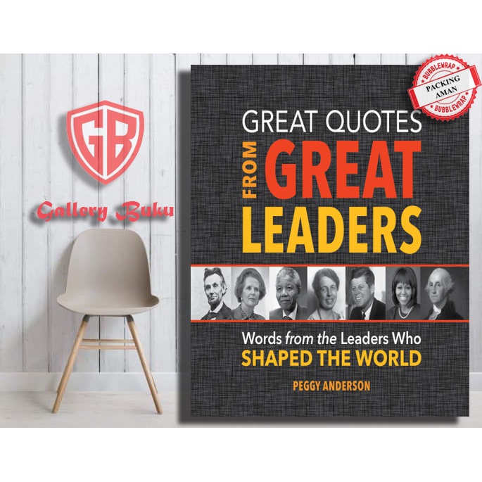 Jual Buku Great Quotes From Great Leaders | Shopee Indonesia