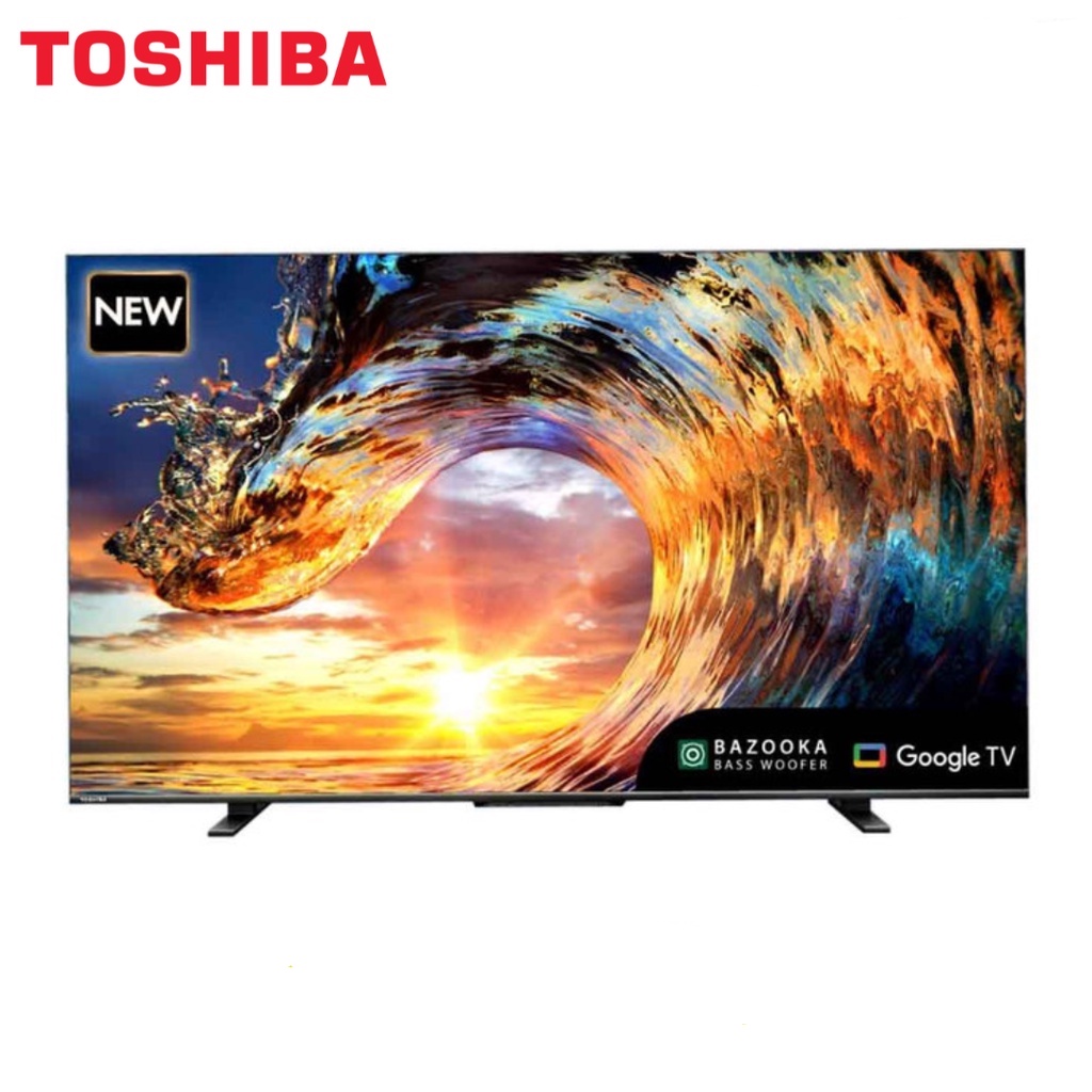 Jual LED TV Toshiba 50M550LP QLED 4K Google TV 50 Inch | Shopee Indonesia