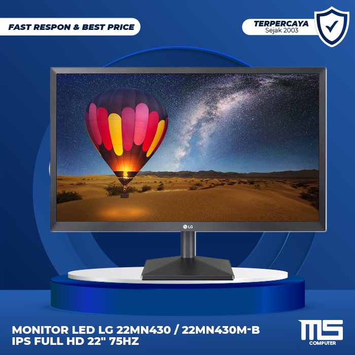 Jual Monitor Led Lg Mn Mn M B Ips Full Hd Hz Shopee Indonesia