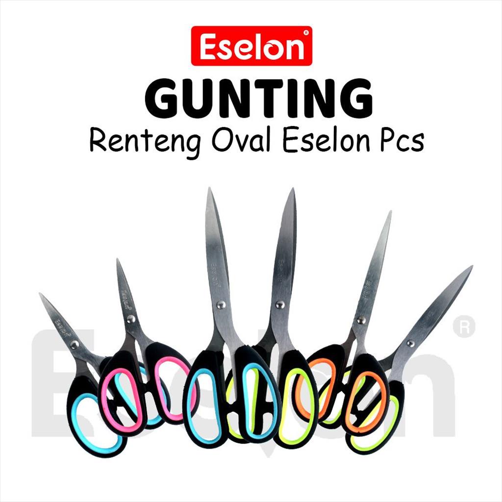 Jual 1pcs Gunting Oval Eselon Pastel / Gunting Eselon 640 660 680 ...