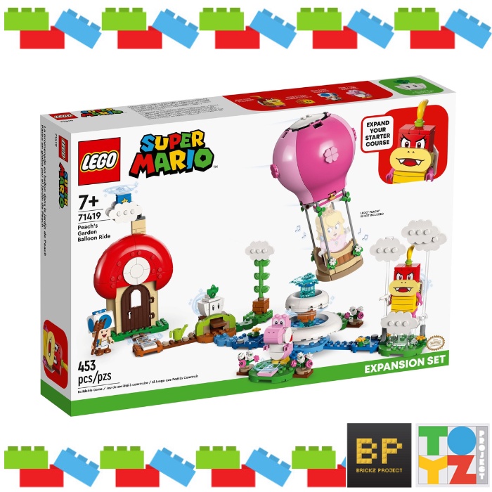 Jual Lego 71419 Super Mario Peach s Garden Balloon Ride