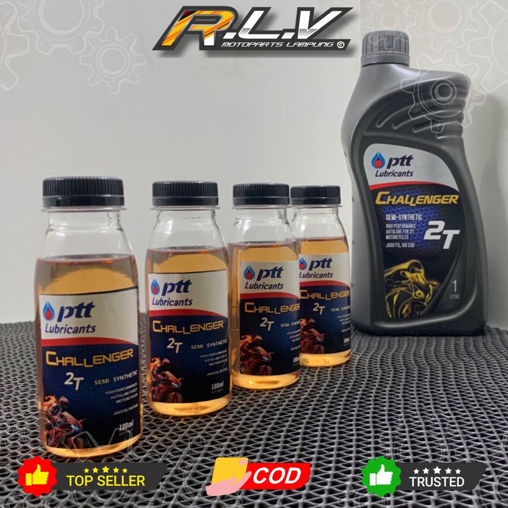 Jual OLI SAMPING PTT CHALLENGER JASO FD REPACK 100ML ORIGINAL 2T ...