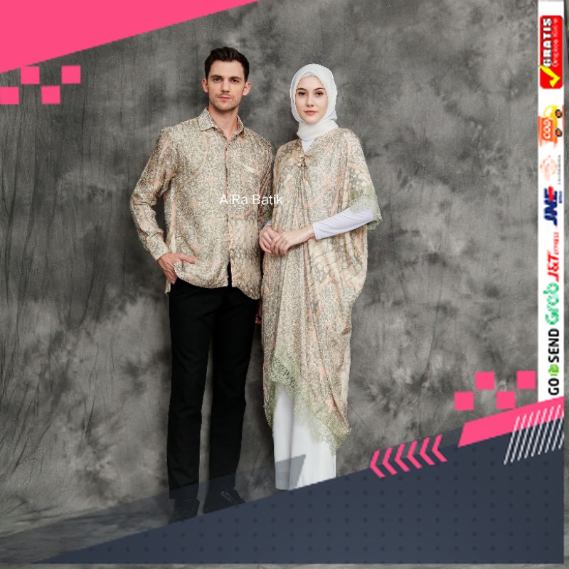 Jual BATIK STYLE JAWA KEREN TERLARIS /AiRa Batik _ COUPLE KAFTAN LACE ...