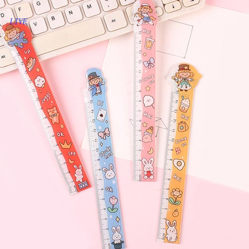 Jual Alat Penggaris Gambar Pengukur Kartun Hidup Alat Peraga Kelas