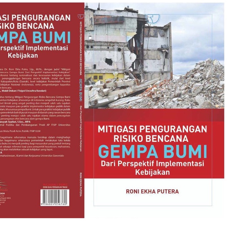 Jual Mitigasi Pengurangan Risiki Bencana Gempa Bumi Dari Perspektif ...