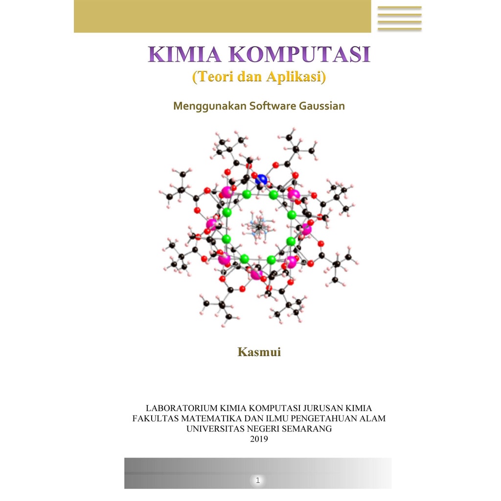 Jual Kimia Komputasi Panduan Gaussian Shopee Indonesia 9599