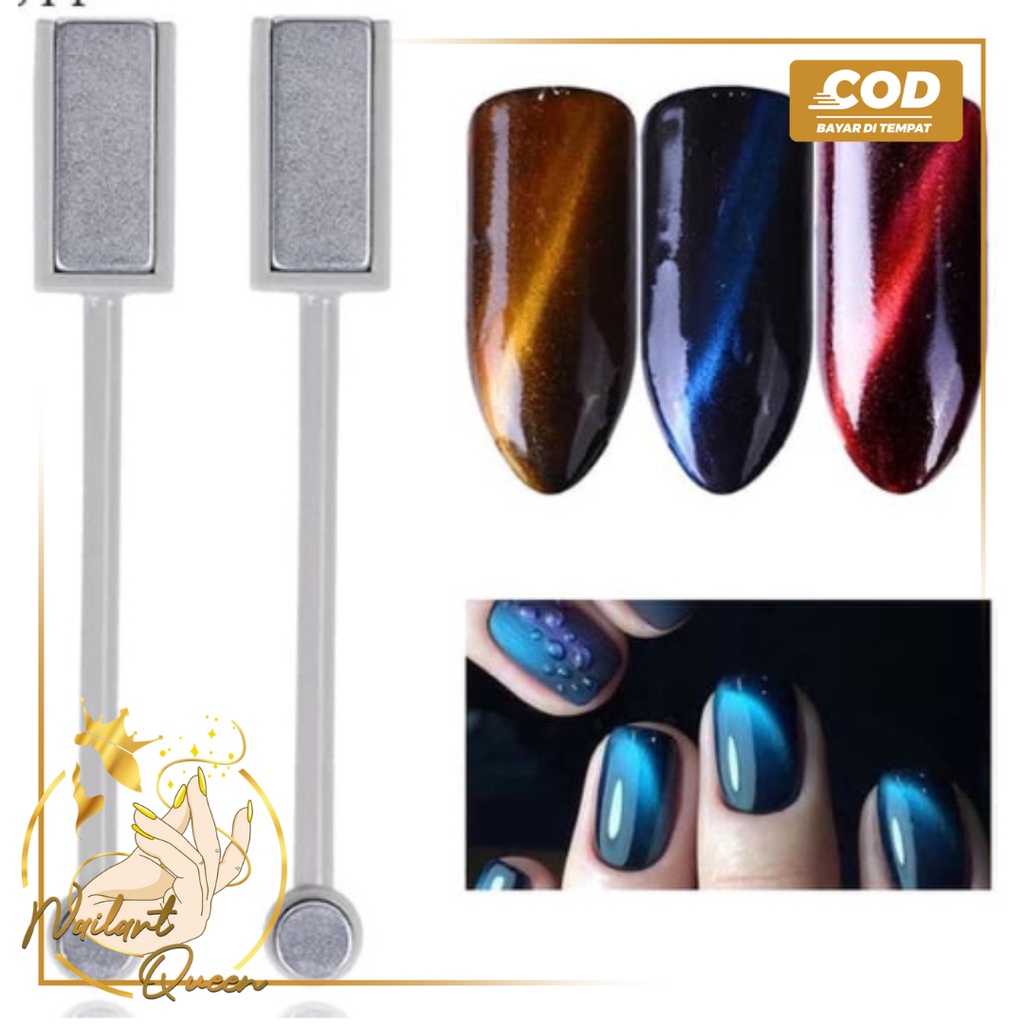 Jual Cat eye magnet dual nailart / CATEYE MAGNET GEL POLISH cat eye gel ...