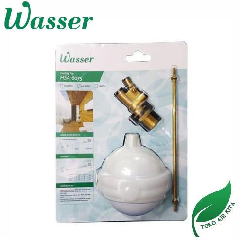 Jual PELAMPUNG AIR / TOREN / FLOATING TAP WASSER HSA6075 3/4