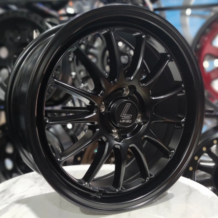 Jual 4 pcs Velg Lenso Diablo 16x7.0 4H 100 ET40 Ring 16 R16 Lebar 7 ...