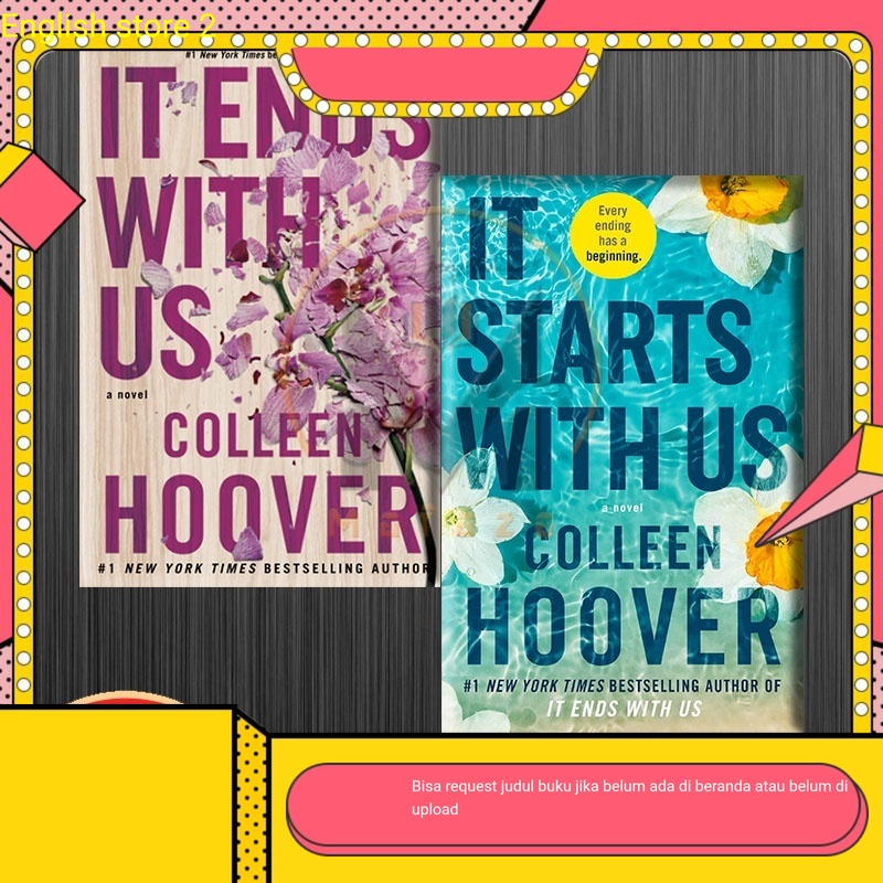 Jual Buku It ends with us (English) Shopee Indonesia