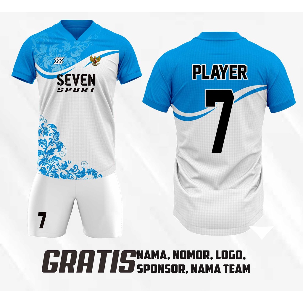 Jual Jersey futsal printing jersey bola jersey volly kain MILANO ...