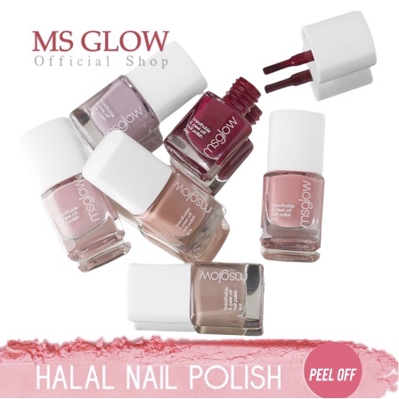 Jual Ms Glow Nail Polish Halal Shopee Indonesia