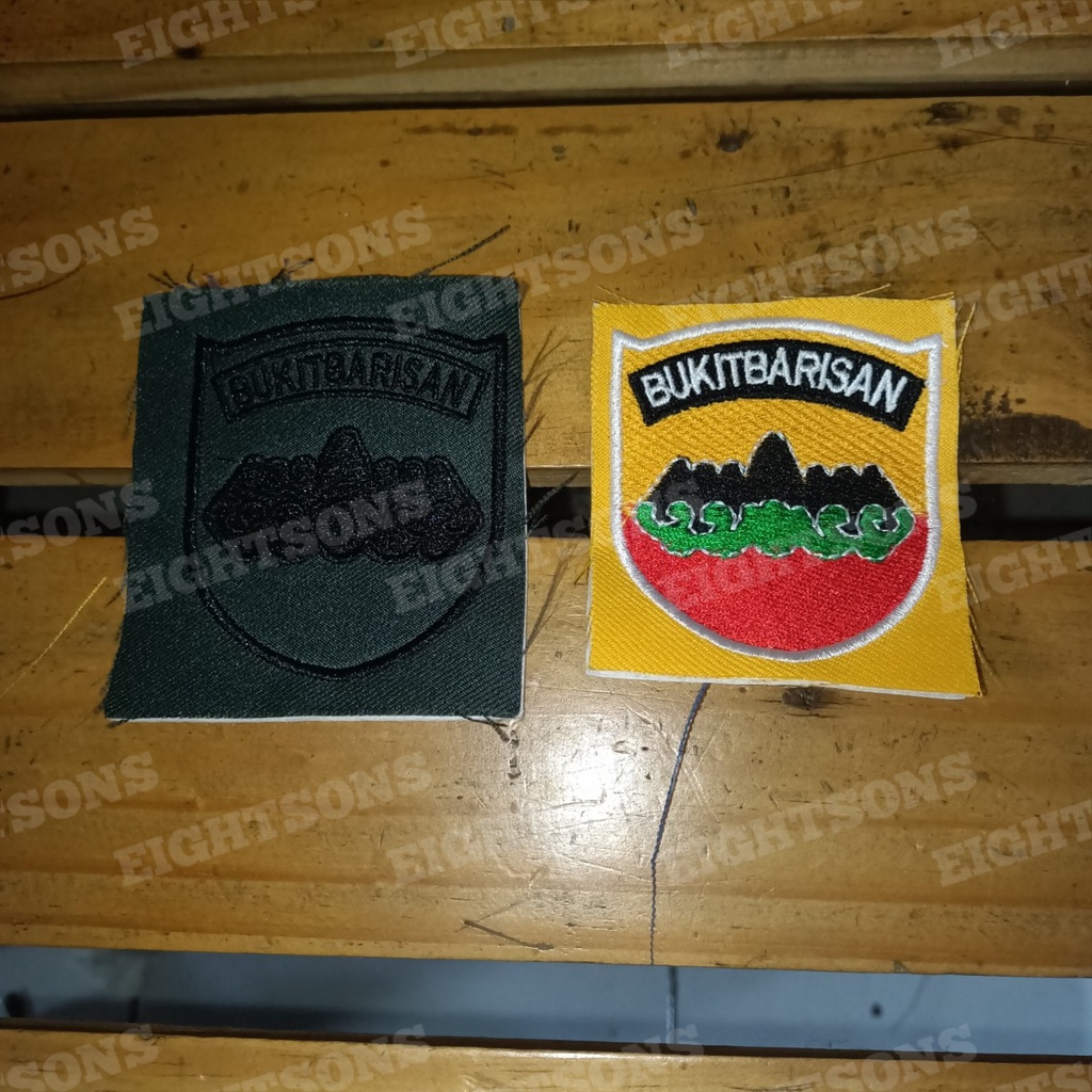 Jual Bordir Bed Badge Lambang Pdl Pdh Kodam Bukit Barisan Tentara Tni