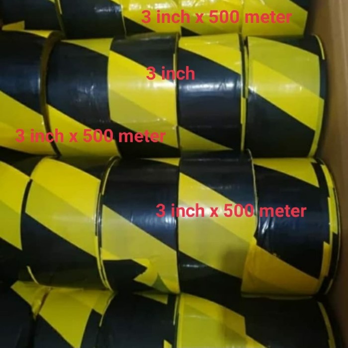 Jual Police Line Baricade Tape Garis Polisi 3 Inch X 500 Meter Shopee