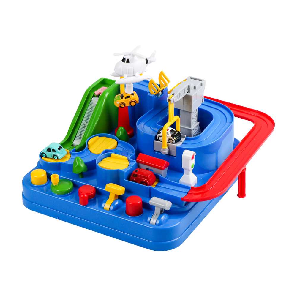 Jual Firststep Mainan Anak Racing Car Rail Children Toy 4 Mobil - T804A ...