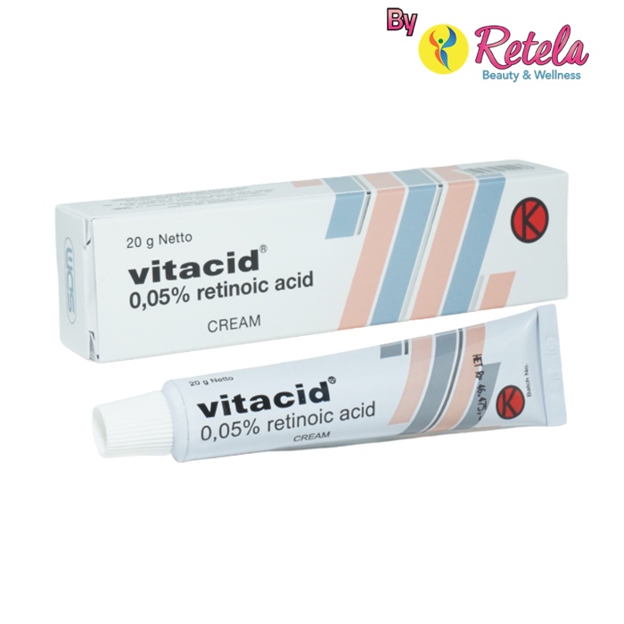 Vitacid 0.05% Cream 20 G _ Beli Vitacid 0.05% Cream 20 g di Halodoc – IRYRK