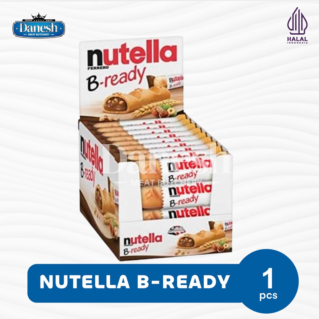 Jual Nutella B Ready T1 22 Gr Wafer Isi Kacang Coklat Hazelnut | Shopee ...