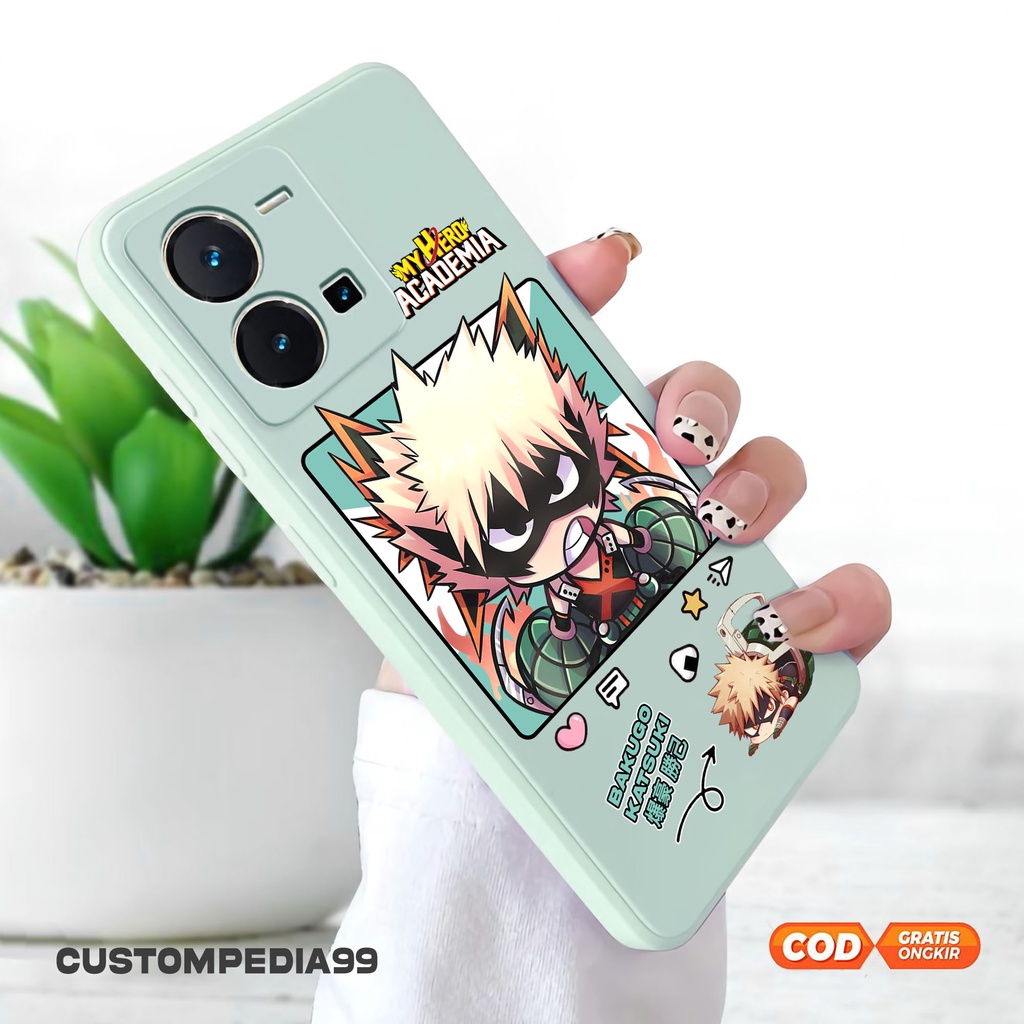 Jual Casing Boku No Hero Iphone 6S 7PLUS 8PLUS X XR XS 11 12