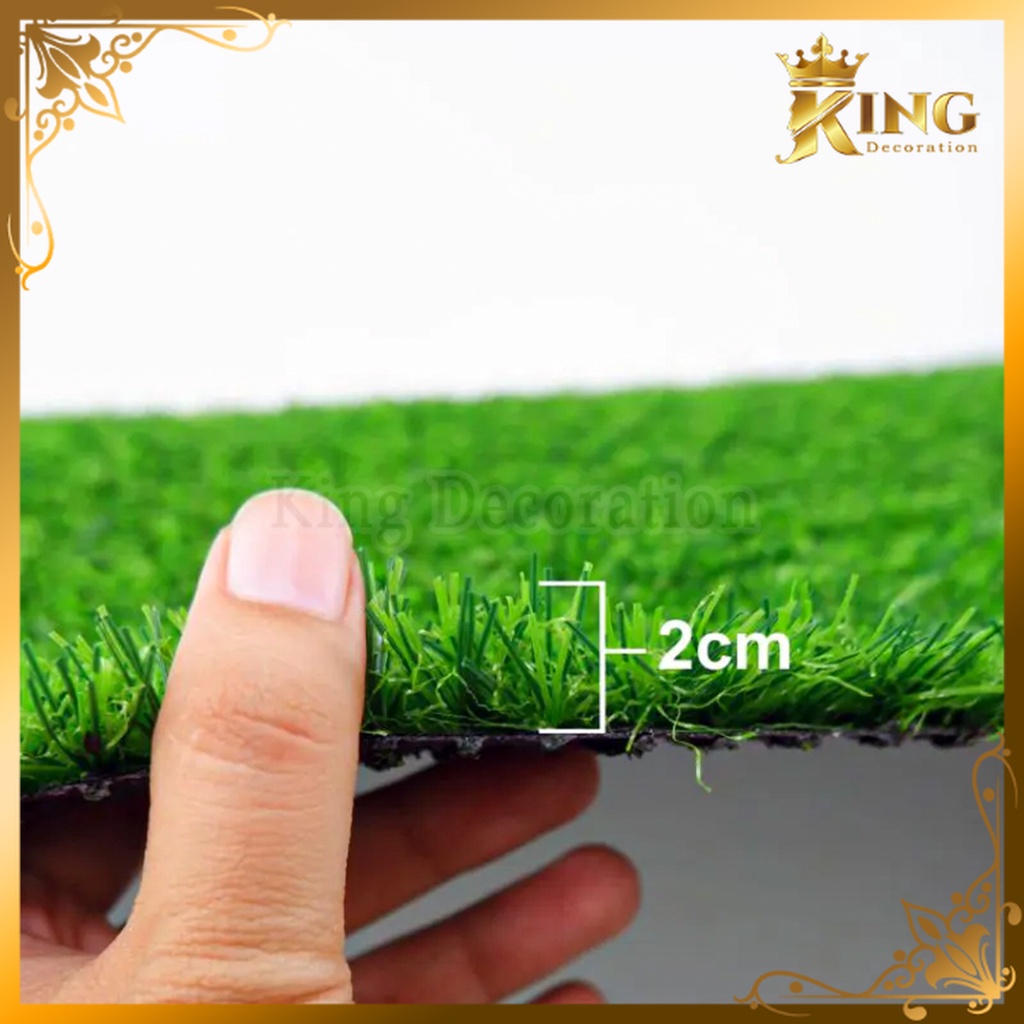 Jual Karpet Rumput Sintetis 100Cmx100Cm Swiss 2&3 Cm Dekorasi Taman ...
