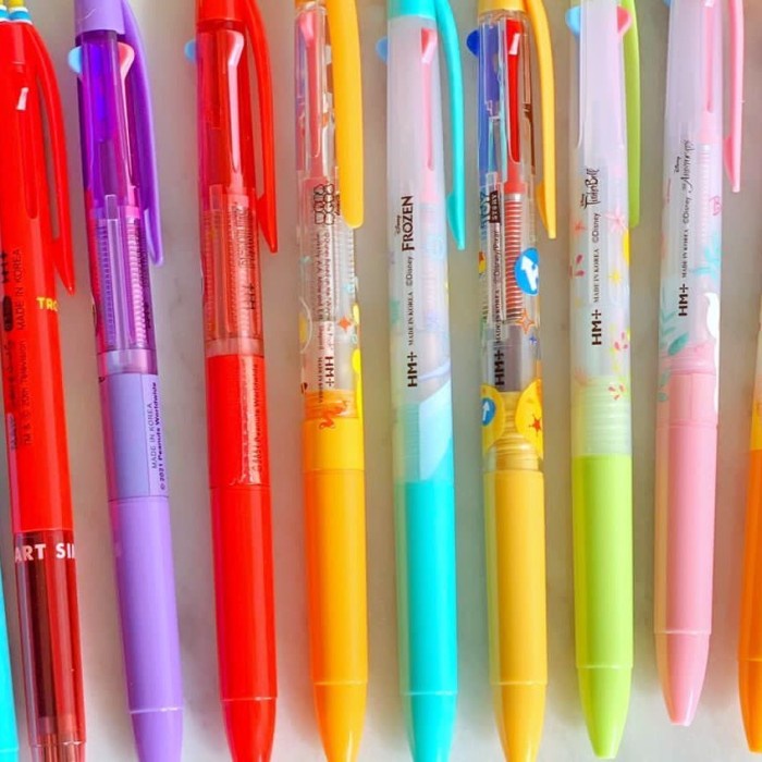 Jual Pen Korea. POTRK - Pen 3 warna | Shopee Indonesia