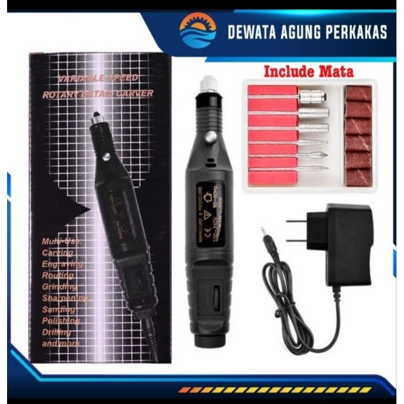 Máquina Grinder Pen Elétrica Mini 18000 Rpm Portátil | Frete grátis