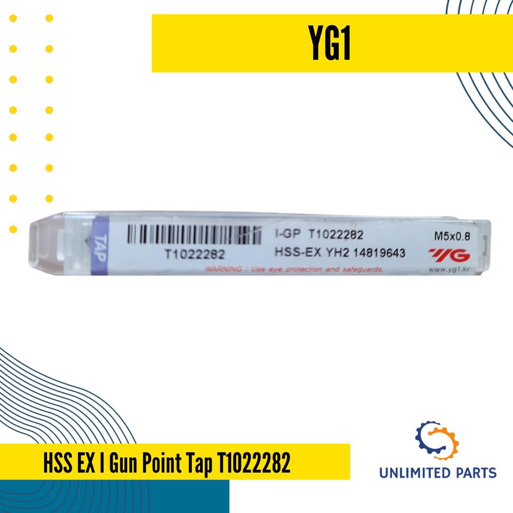 Jual YG1 HSS EX I Gun Point Tap T1022282 | Shopee Indonesia