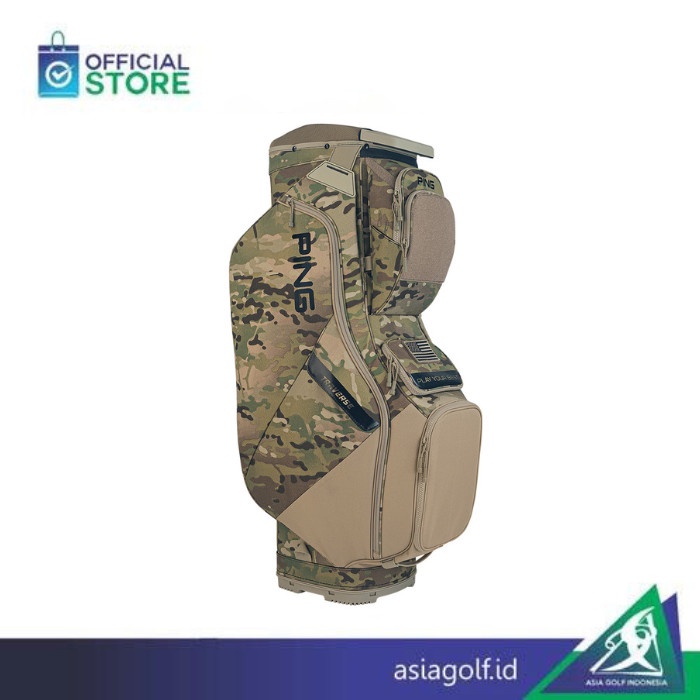 Jual Cart Bag Golf Ping Traverse Camo Multicam Cream Golf Tas Golf Shopee Indonesia
