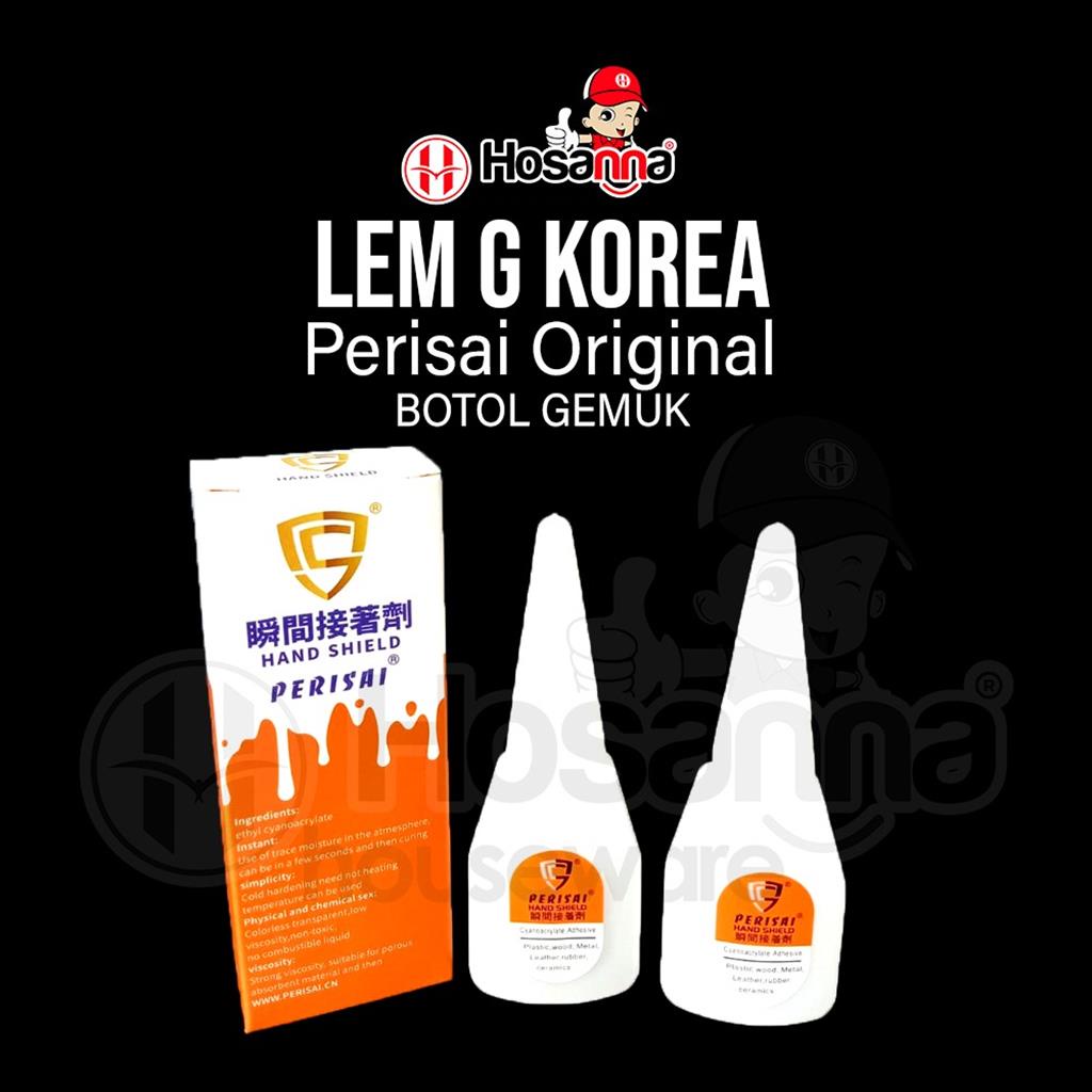 Jual Lem G Korea Perisai Original Lem G Perisai Botol Gemuk Lem Setan