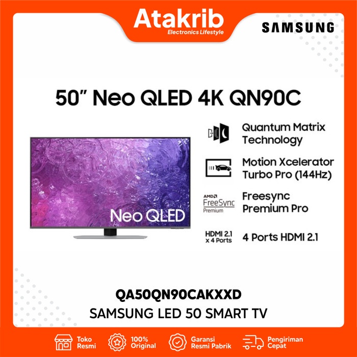 Jual SAMSUNG LED 50 QA50QN90CAKXXD 50QN90C QN90C Neo QLED 4K Smart TV ...