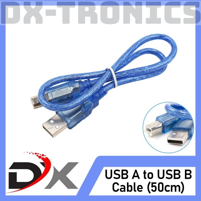 Jual Promo Kabel Usb Type A To Usb Type B Cable Uno Mega 50cm Kabel Printer Cod Shopee Indonesia