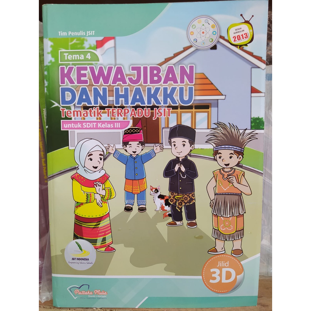 Jual Buku Tematik Terpadu JSIT Untuk Kelas 3 SDIT Pustaka Mulia ...