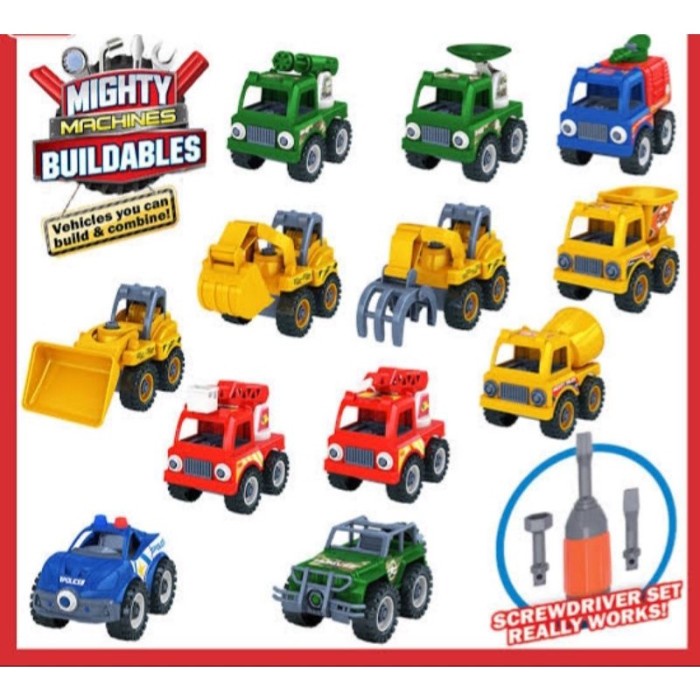 Jual Mighty Machines Buildables | Shopee Indonesia