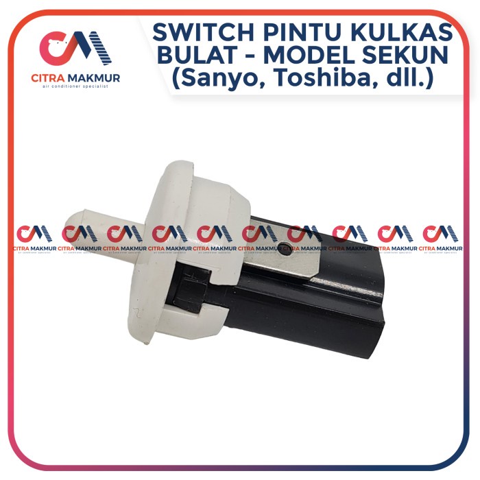 Jual Switch Pintu Kulkas Saklar Lampu Sekun Showcase Freezer 2 Cm Bulat