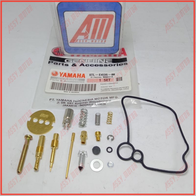 Jual Isi Karburator Repair Kit Karburator Mio Lama Mio Sporty Mio Smile Mio Soul Fino Carbu