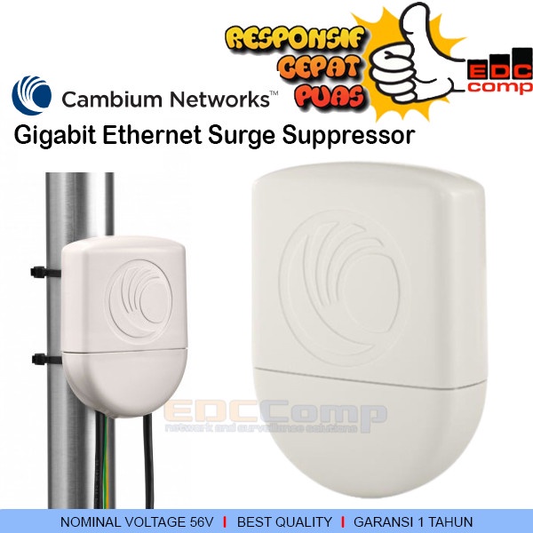 Jual Cambium Gigabit Surge Suppressor 56V C000000L033A | Anti Petir ...