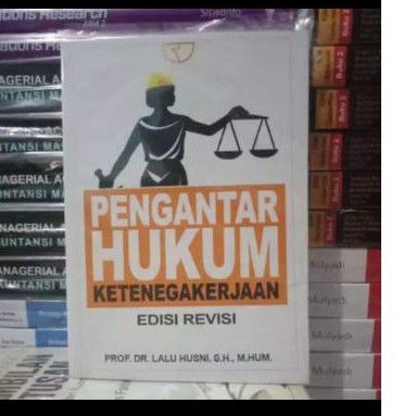 Jual Pengantar Hukum Ketenagakerjaan Edisi Revisi By Prof Dr Lalu Husni ...