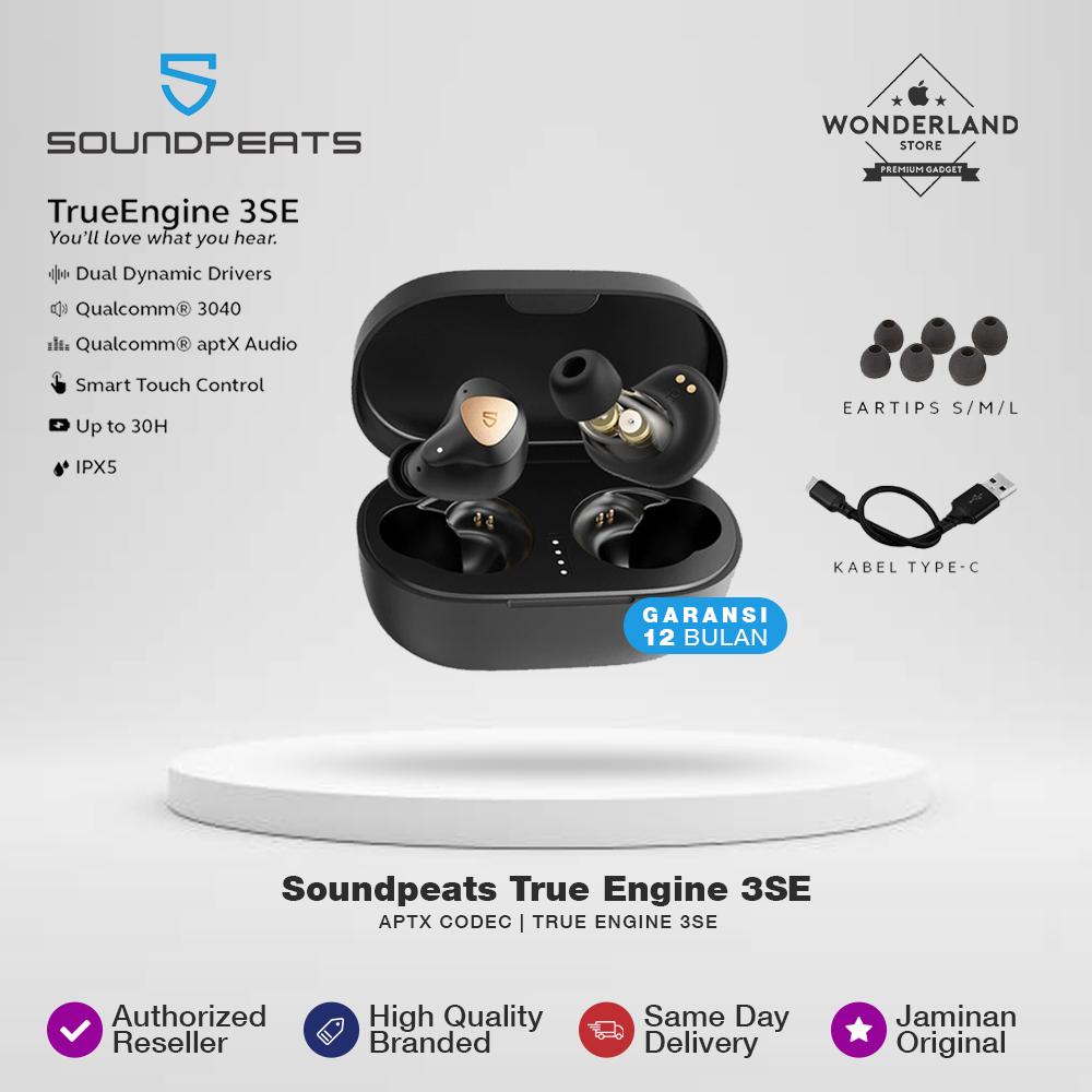 Jual SoundPEATS Trueengine 3SE TWS Headset Bluetooth aptX True Engine ...