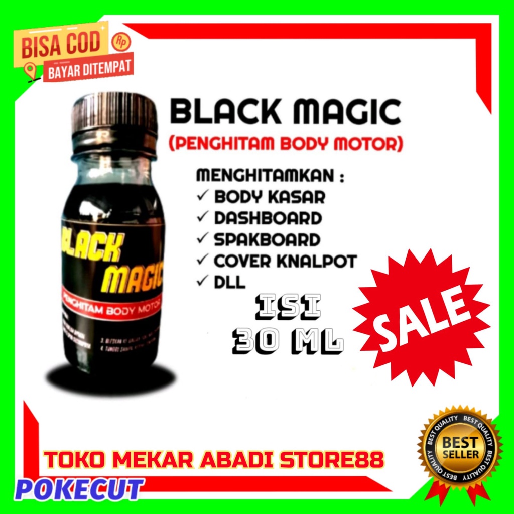Jual Black Magic penghitam body kasar / plastik trim / dashboard ...