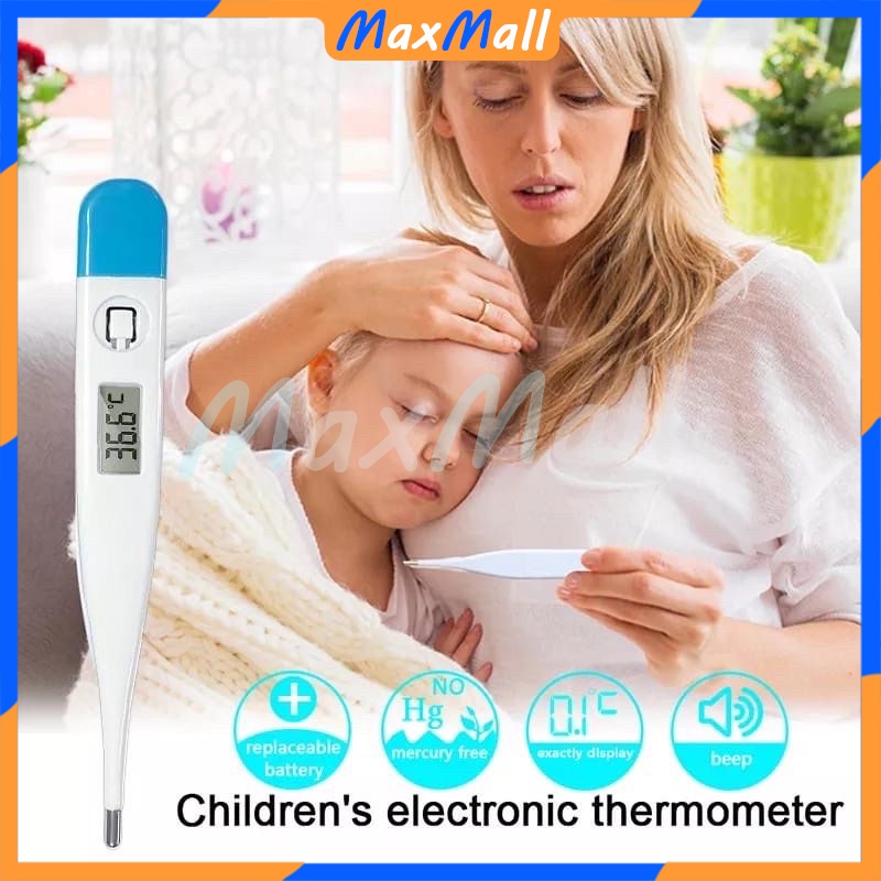 Jual Baby Anak Termometer Mulut Ukur Ketiak Anus Termometer Digital ...